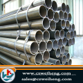 bs 1387/en39/en10219 erw hot dip galvanized scaffolding carbon welded steel pipe/tube Tianjin machinery ERW TUBE